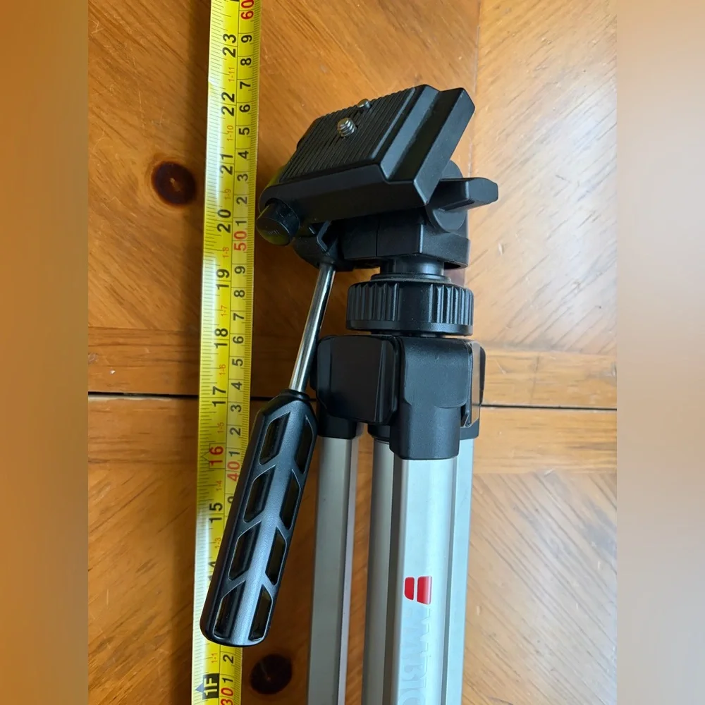 Ambico Silver Camera Tripod